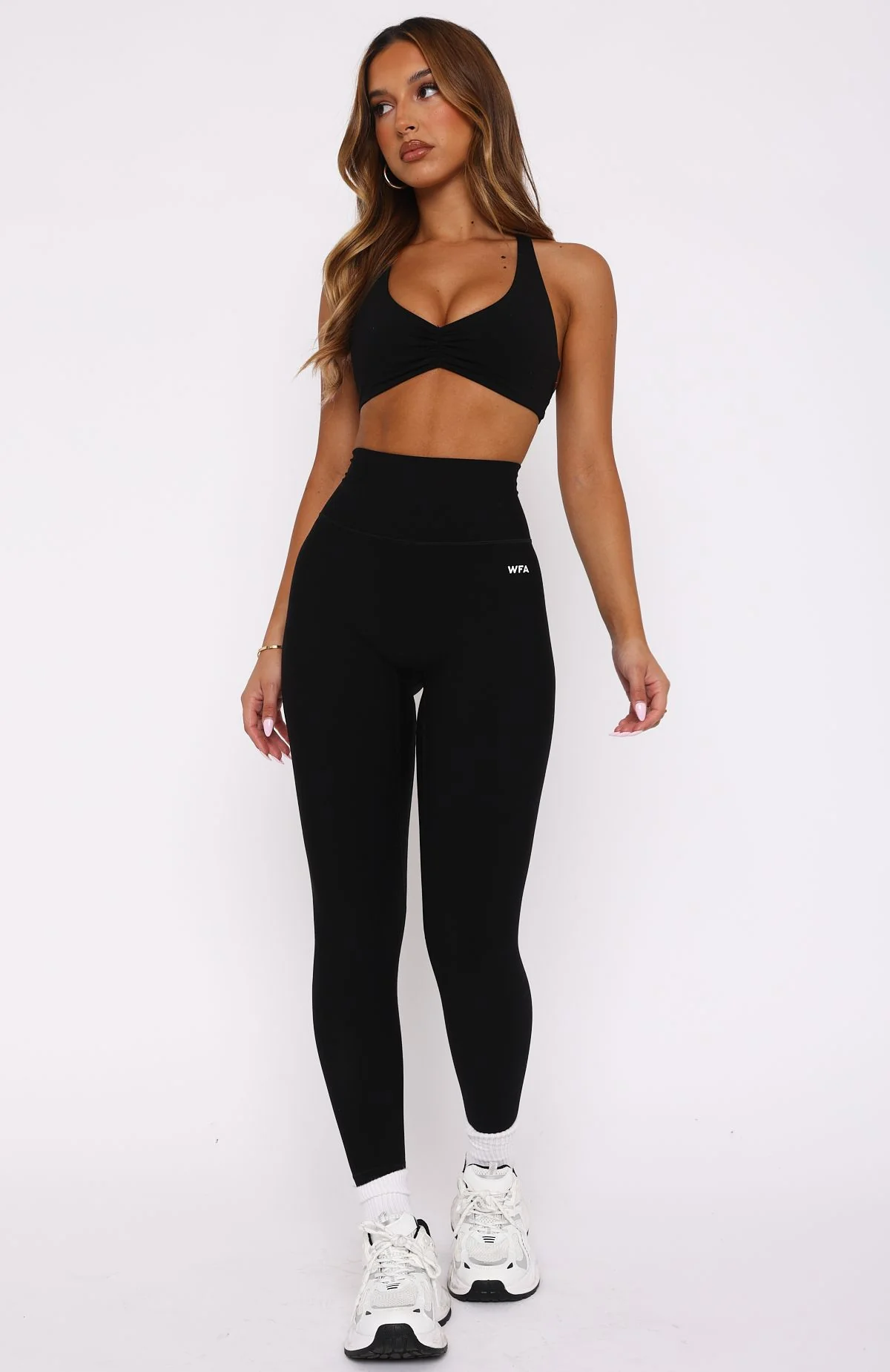 Sprinting Zip Pocket Leggings Black - Image 2