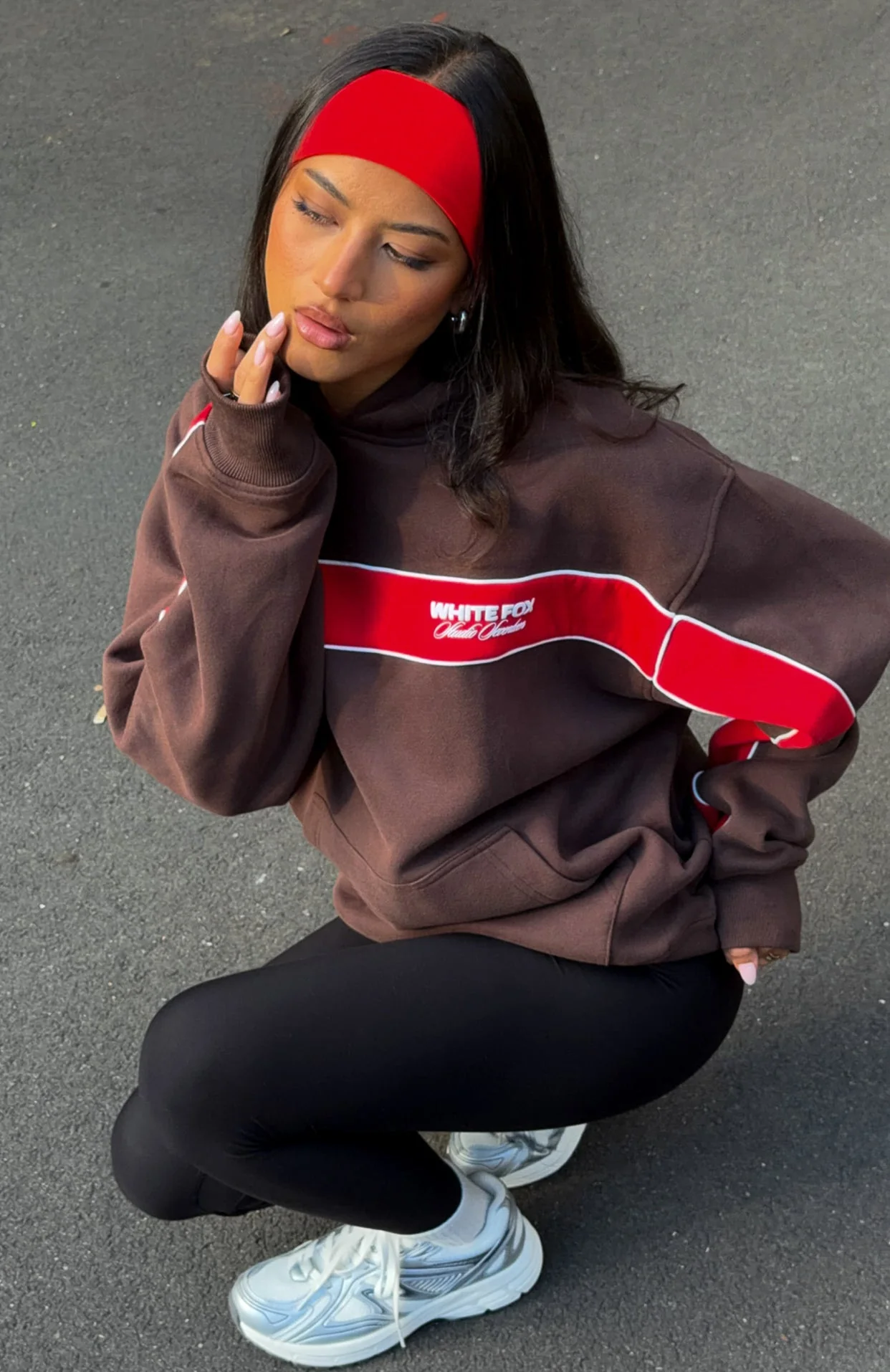 Studio 17 Jules Oversized Hoodie Chocolate - Image 7