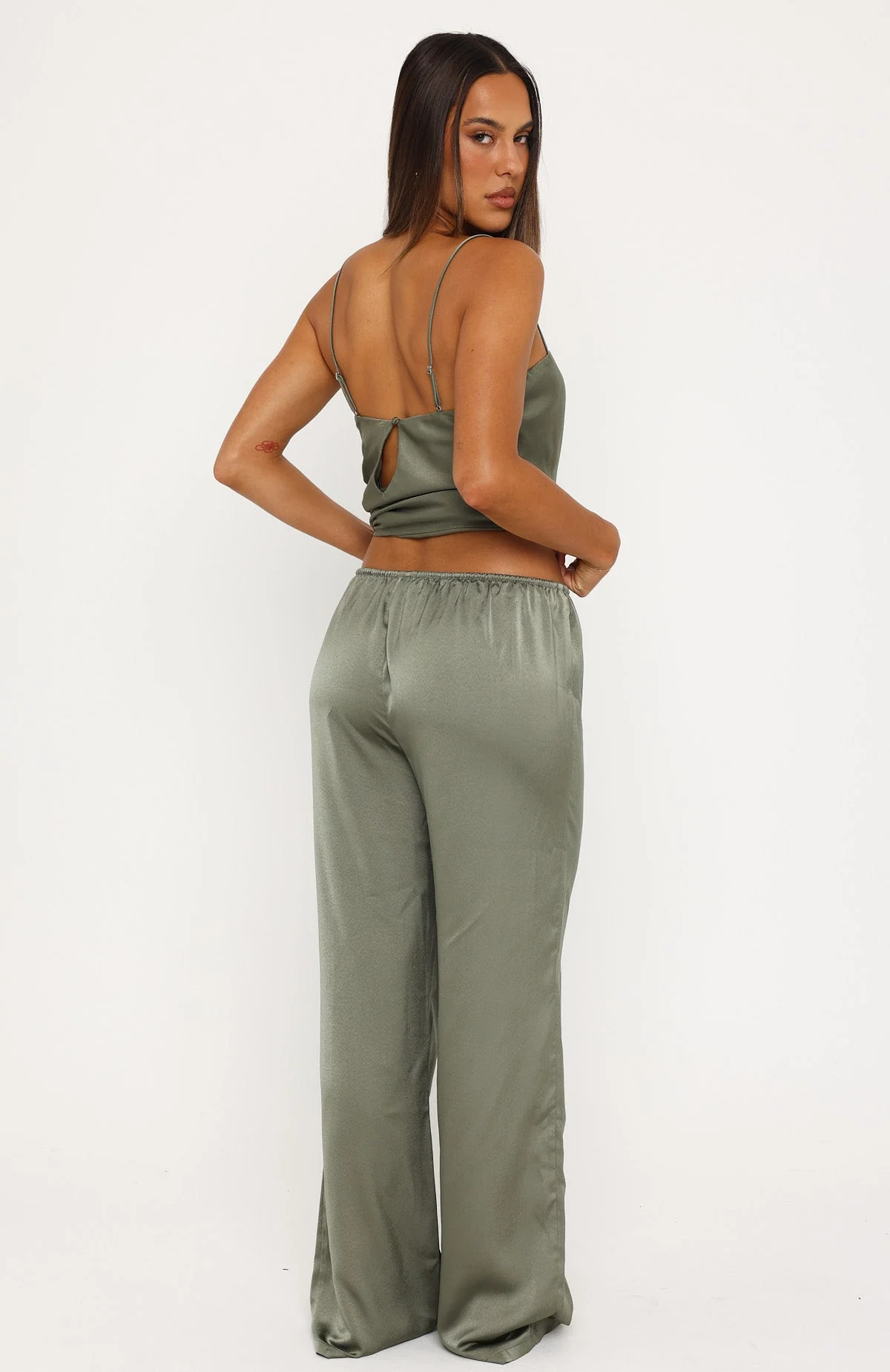 Sweet Sway Pants Olive - Image 4