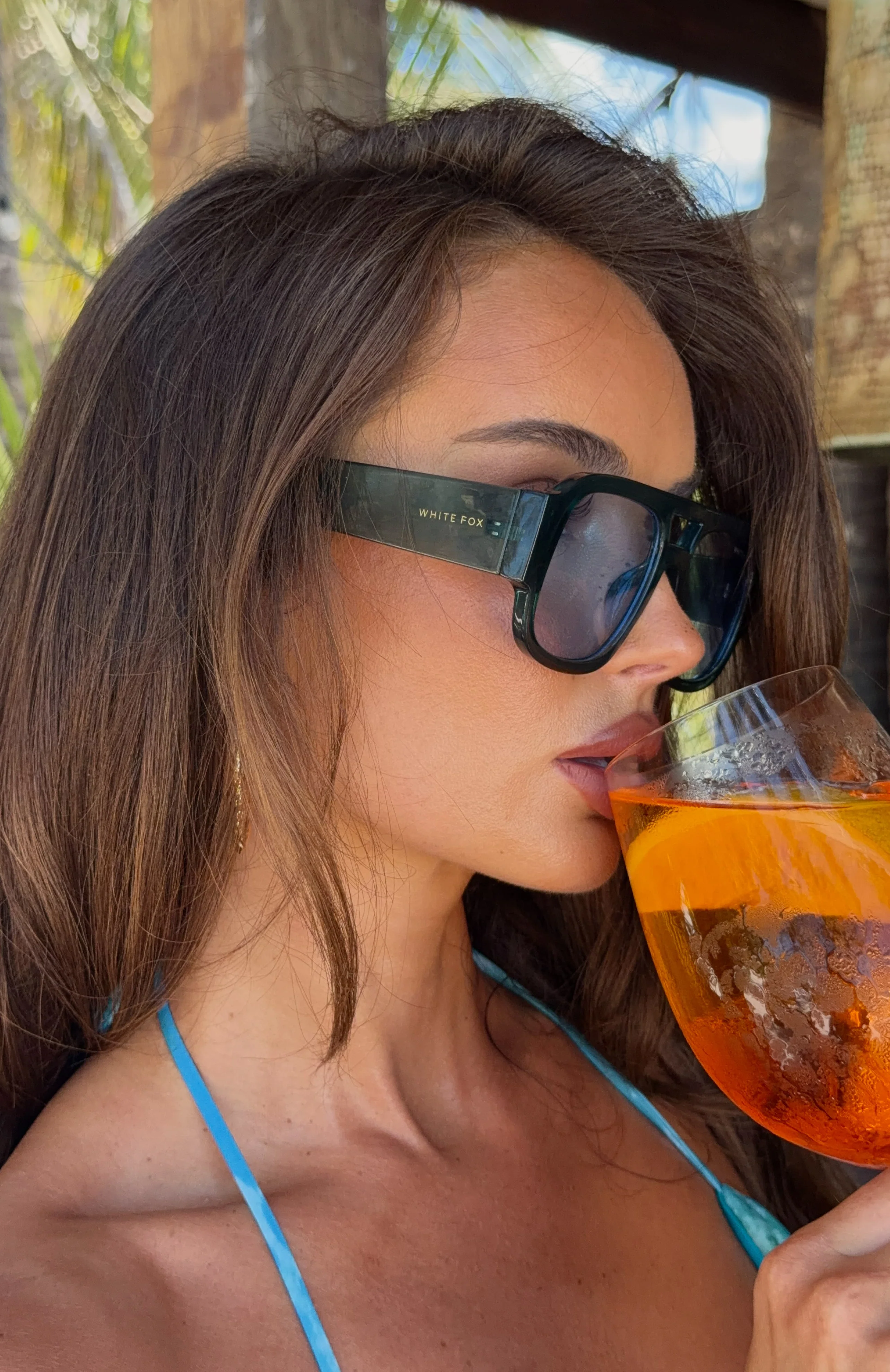 Tirza Sunglasses Aqua/Blue - Image 6