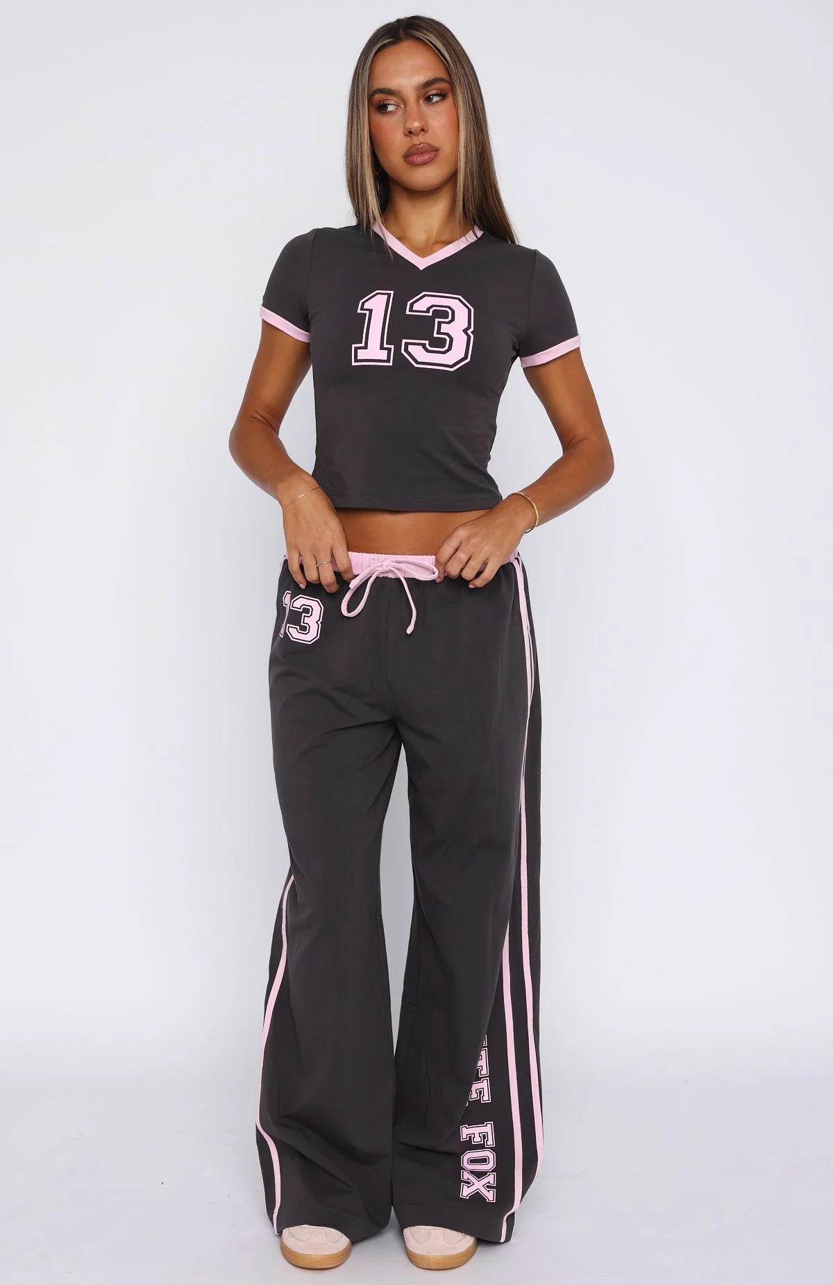 Trying Too Hard Track Pants Volcanic - Image 2