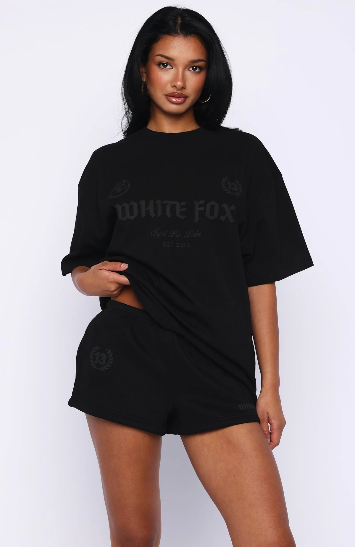 Vibe Too High Oversized Tee Black - Image 3