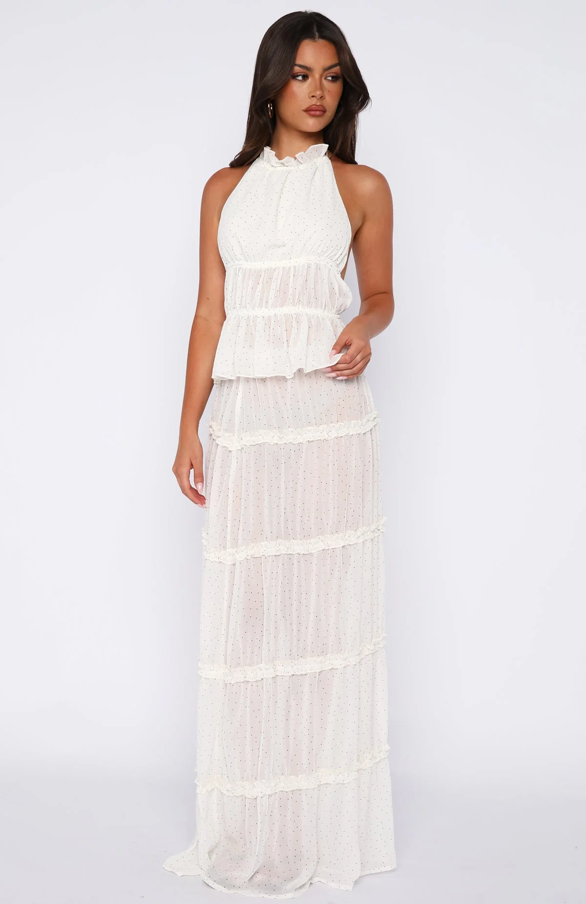 Wildflower Days Maxi Skirt Vanilla Bean - Image 2