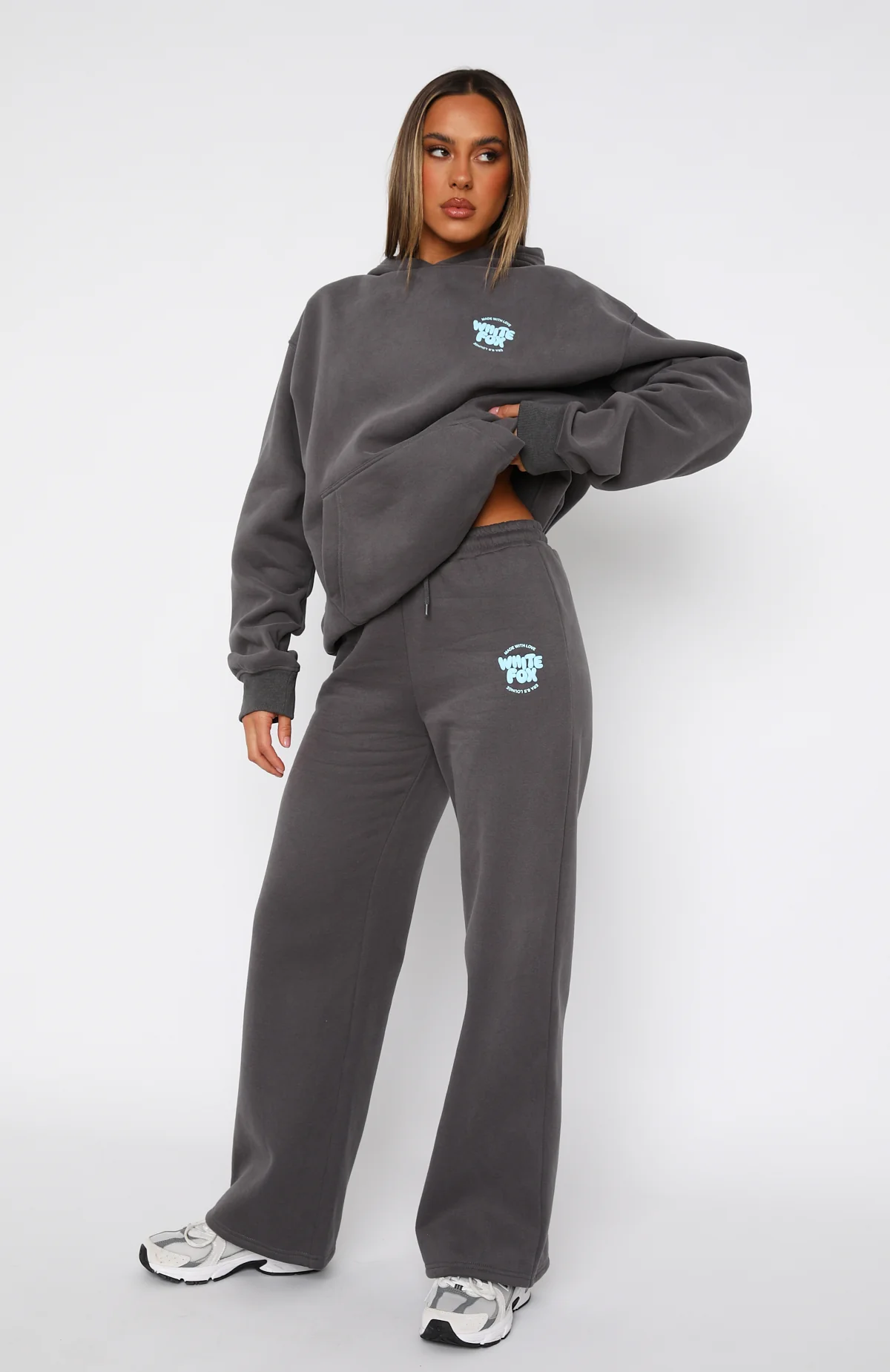 With Love For You Wide Leg Sweatpants Volcanic - Image 2