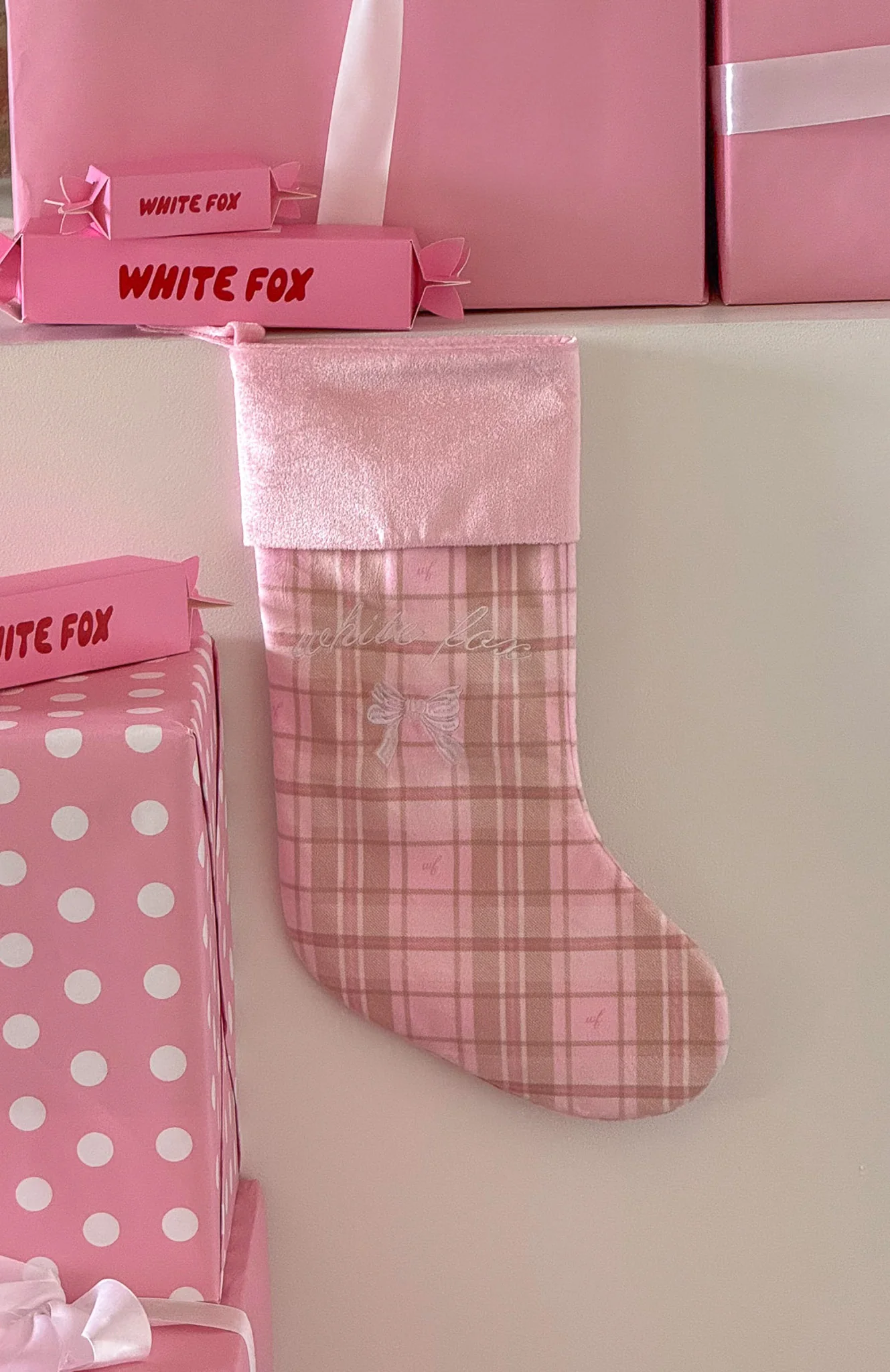 Xmas Stocking Neapolitan Check - Image 4